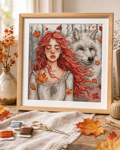 P057 Autumnal Silence - Cross Stitch Kit AVA