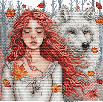 P057 Autumnal Silence - Cross Stitch Kit AVA