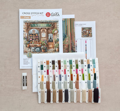 The Old Bakery - Cross Stitch Kit AVA P100