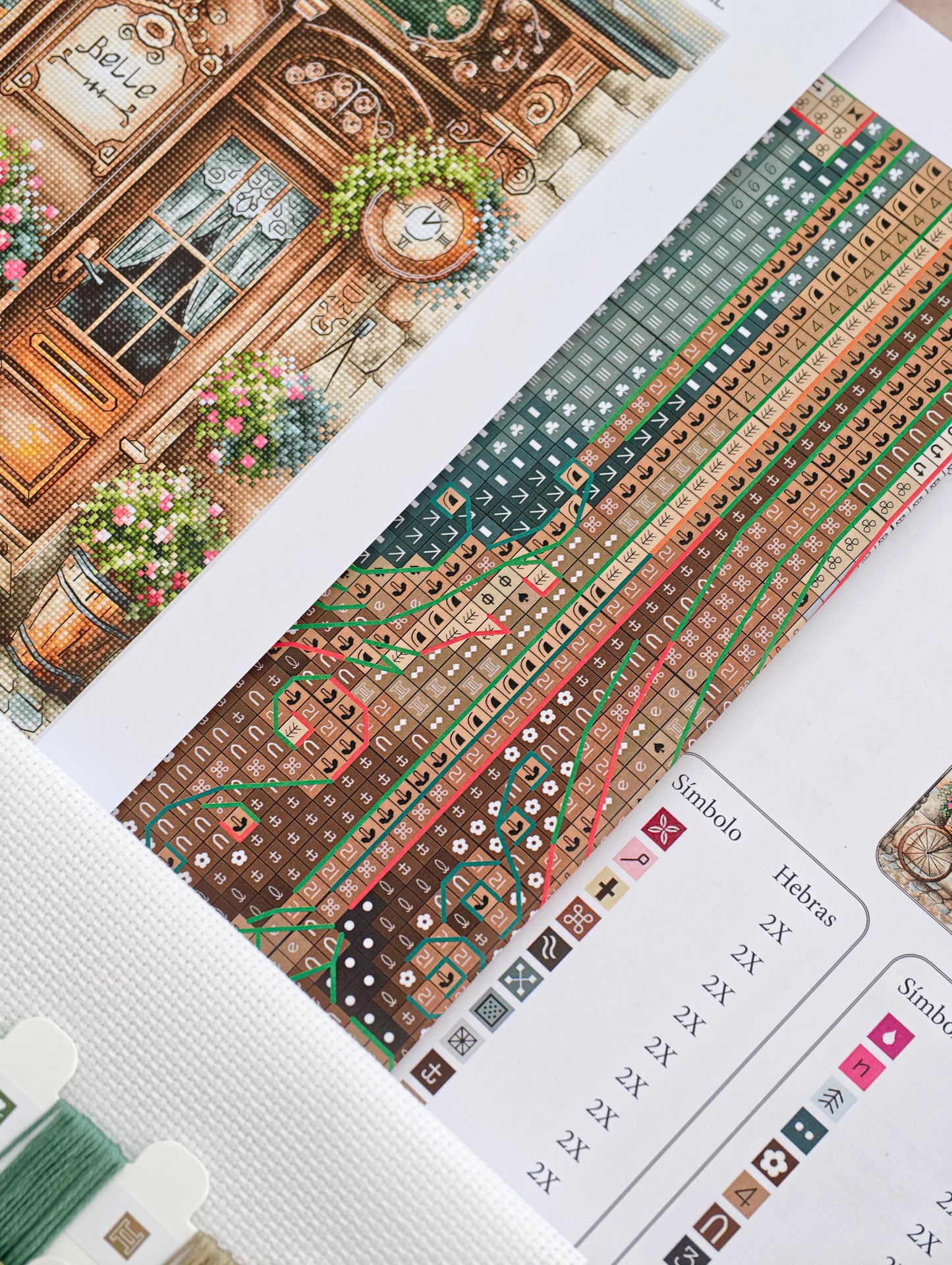 The Old Bakery - Cross Stitch Kit AVA P100