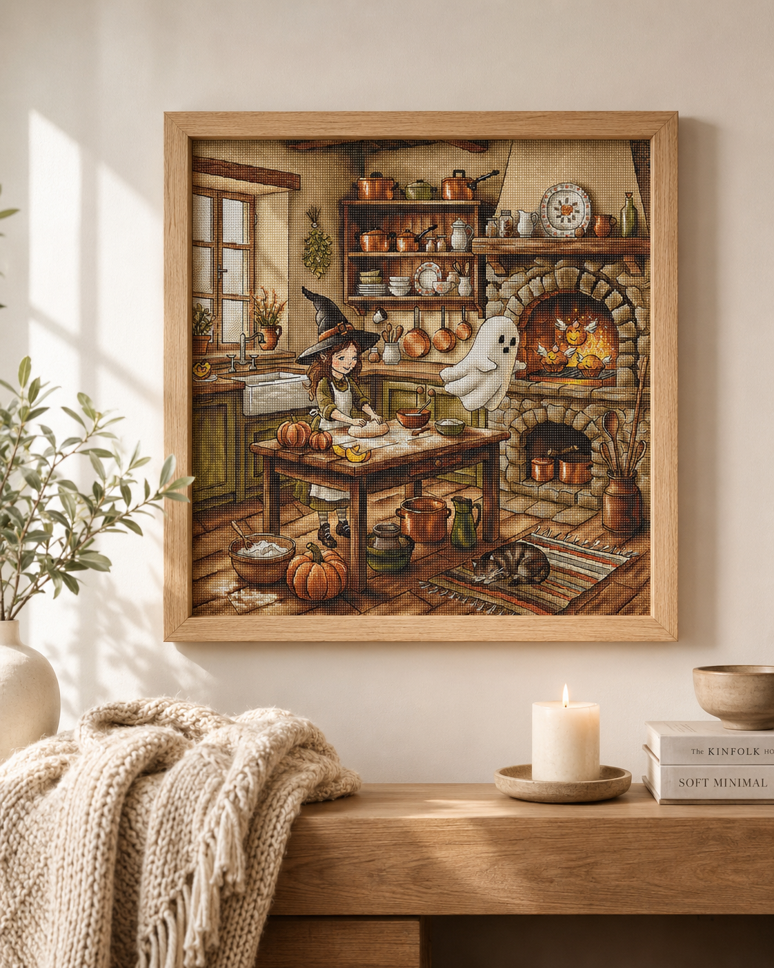 P105 Autumn Magic Kitchen - Cross Stitch Kit AVA