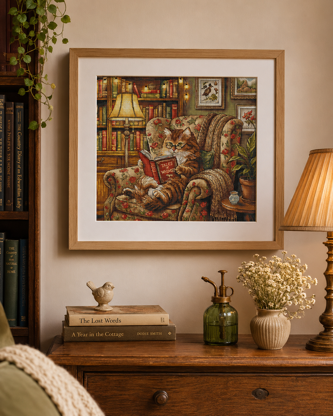 P111 Reading Corner - Cross Stitch Kit AVA
