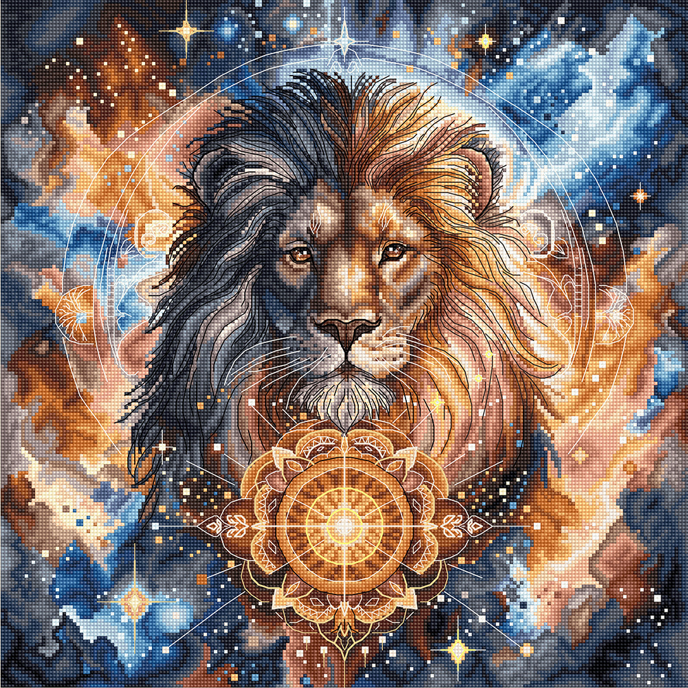 Celestial Lion - Cross Stitch Kit AVA P194