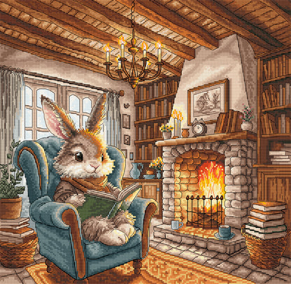 Afternoon of Reading - Cross Stitch Kit AVA P195