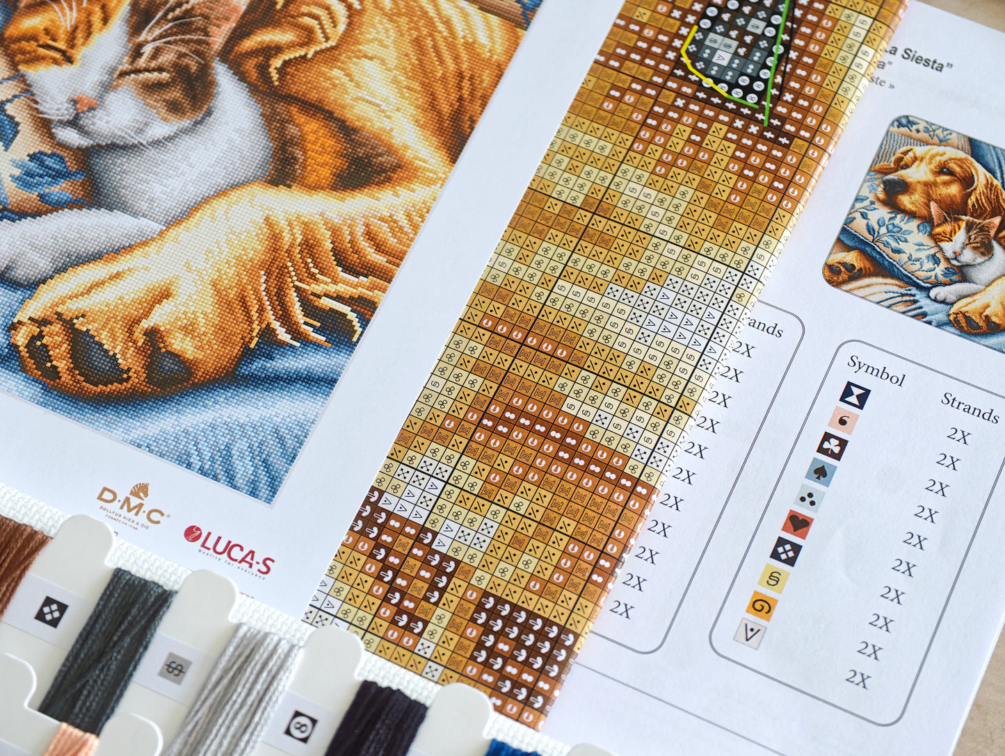The Nap - Cross Stitch Kit AVA P196