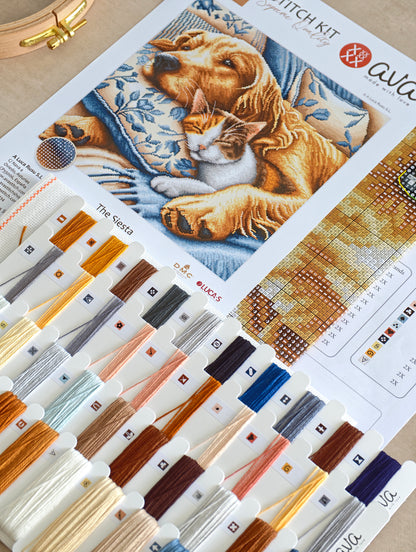 The Nap - Cross Stitch Kit AVA P196