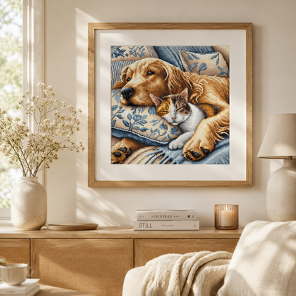 The Nap - Cross Stitch Kit AVA P196