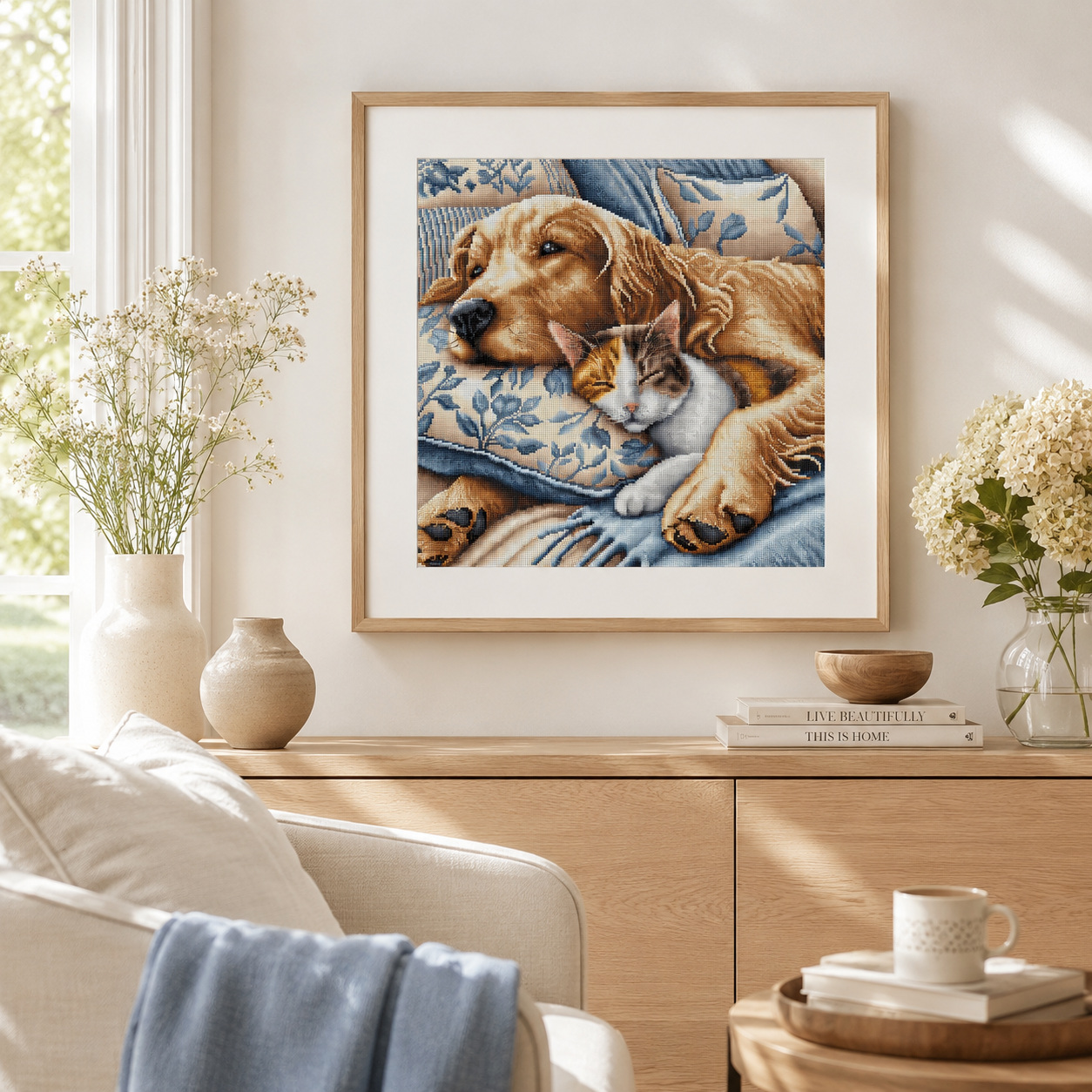 The Nap - Cross Stitch Kit AVA P196
