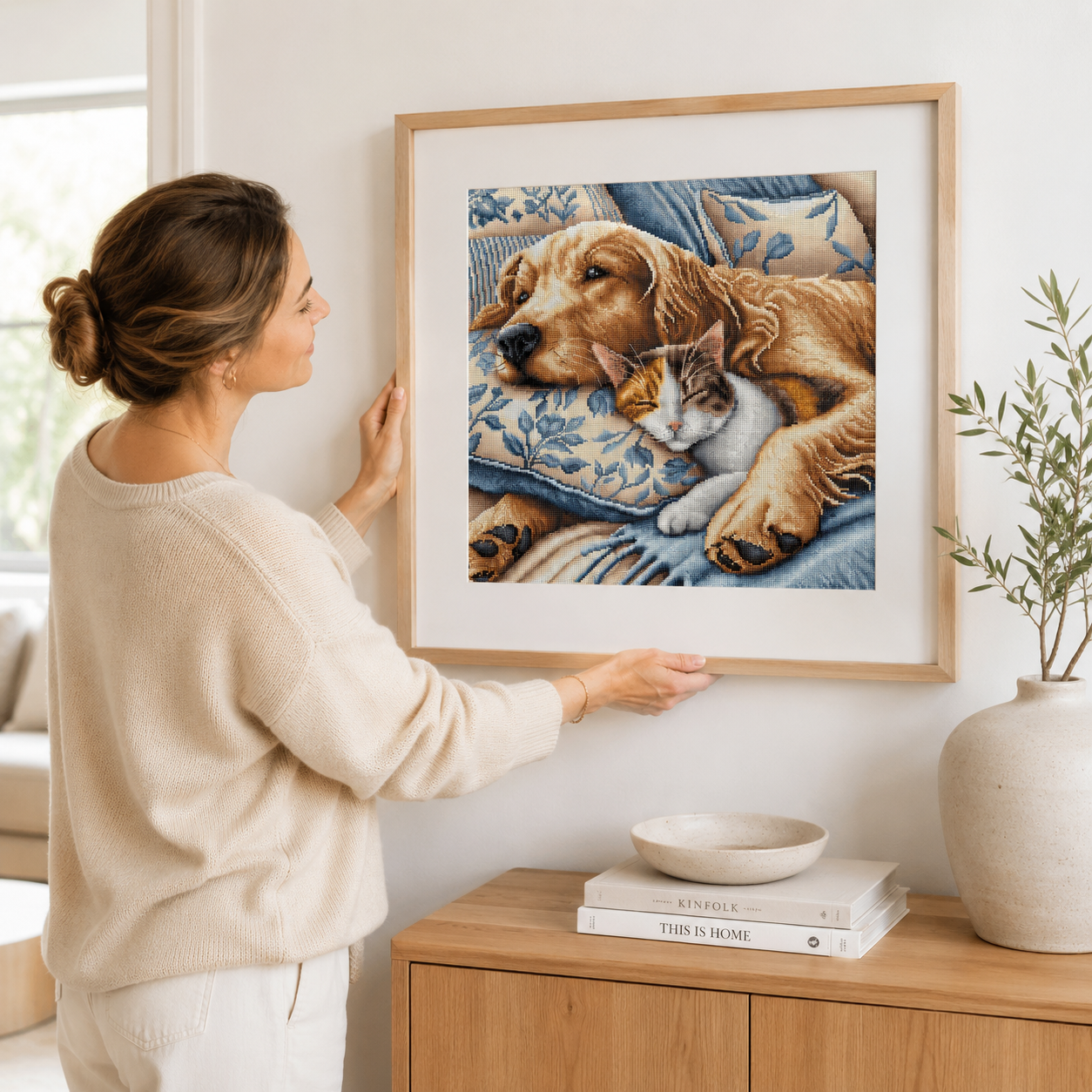 The Nap - Cross Stitch Kit AVA P196