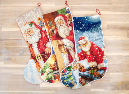 PM1232 Lista de Papa Noel - Luca-S - Calcetín de Navidad