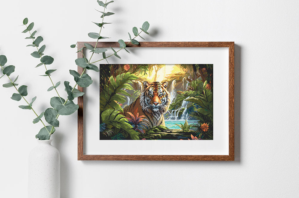 Kit de Punto de Cruz - L9900 Waterfall Rest de Letistitch
