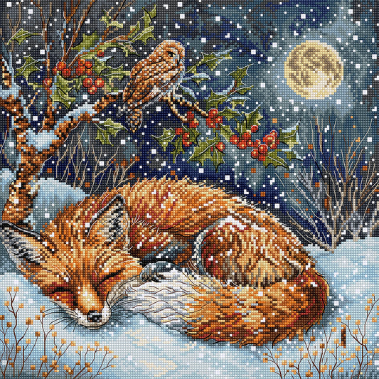 Kit de Punto de Cruz Contado "Sueños Helados" – Letistitch L9938