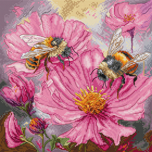 Kit de Punto de Cruz Letistitch – Honey Blooms (L9933)