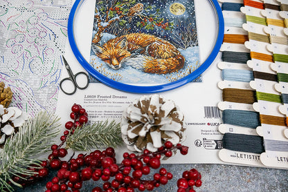 Kit de Punto de Cruz Contado "Sueños Helados" – Letistitch L9938
