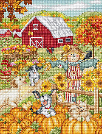 L9936 Autumn Farm - Letistitch | Kit de punto de cruz