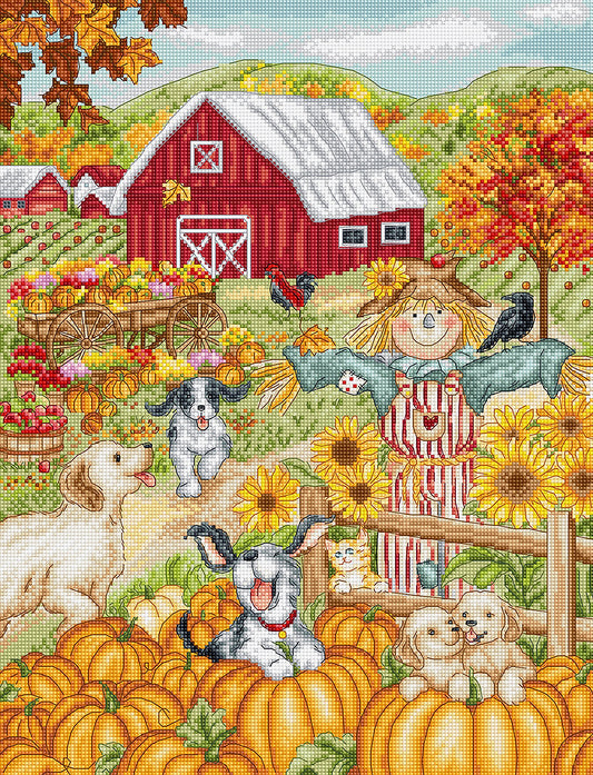 L9936 Autumn Farm - Letistitch | Kit de punto de cruz