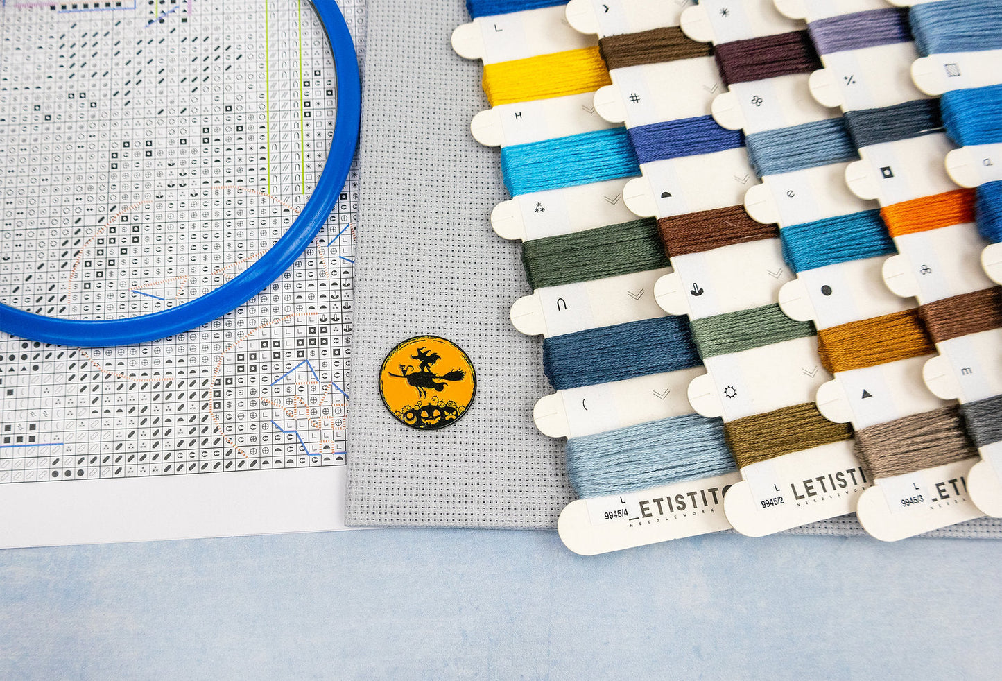 L9945 Haunt Manor - Letistitch | Kit de punto de cruz