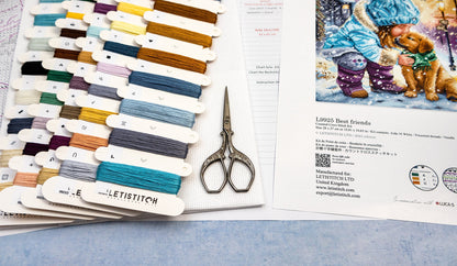 L9925 Best Friends - Letistitch | Kit de Punto de Cruz