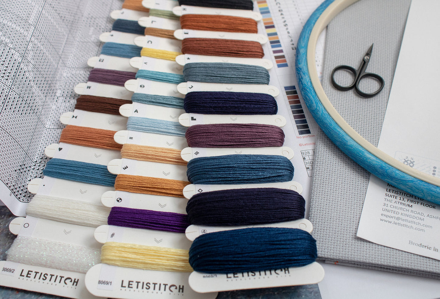 Kit de Punto de Cruz "Lobo Atrapasueños" - LETISTITCH L8069