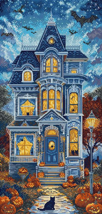 L9945 Haunt Manor - Letistitch | Kit de punto de cruz