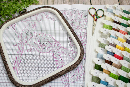 Kit de Punto de Cruz "Tiempo en la Jungla" - LETISTITCH L8071
