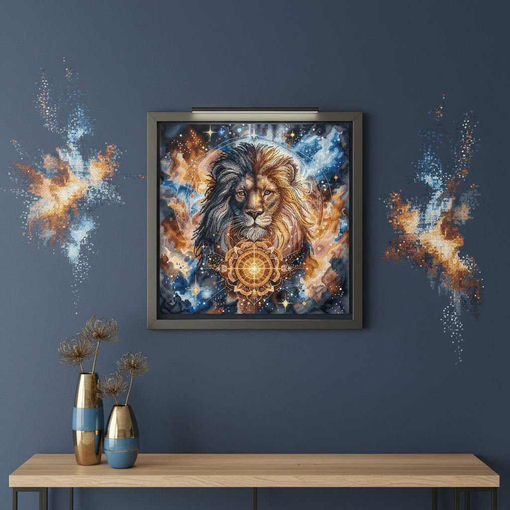 Celestial Lion - Cross Stitch Kit AVA P194